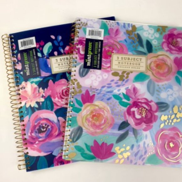 Mintgreen Office 2 Of Mintgreen Brand 3 Subject Spiral Notebook Poshmark